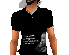 Black MLK polo shirt