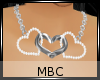 MBC|Dance Necklace White