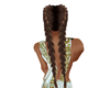 Blonde Brown Pigtails