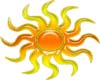 sticker - the Sun