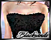 Black|Blue Rose Dress