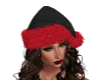 Blk/Red Santa Hat