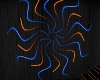 Blue & Orange spiral
