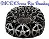 [MCD]Chrome Beanbag seat