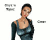 Gwen - Onyx w Topaz