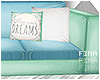 ♥ Minty Scaled Couch