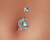 Moon Belly Ring