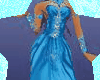 !D! blue  sparkle gown