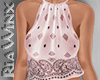 Pink Bandana Halter Top
