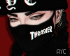 Thrasher Black Mask