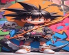 Goku Cutout