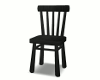 Simple Ebony Chair