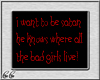 *CC* Want To Be Satan