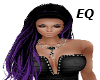 EQ Kaylah Black/purple