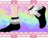 R| Socks Cute Black