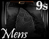 [9s] Bootcut Jeans Black
