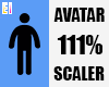 Avatar Scaler 111%