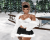 Sexy White Fur Coat