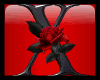 Goth Rose X Sticker