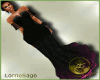 LS~BBB Black Queen Gown