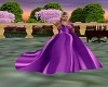 Elegant Purple Gown