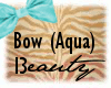 Hair Bow 2 (Aqua)