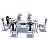 blue rose dinnertable
