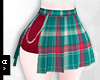 Ⓐ Tartan Cut Skirt