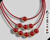 RED Necklace CHRISTMAS