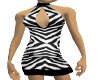 CA Zebra Halter Top Dres