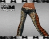 Leopard Print Laced Jean
