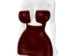 Venjii Burgundy Dress
