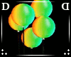 !D! Rainbow Bday Balloon