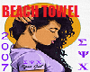 Sigma Girl Beach Towel
