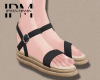 ♥ cute sandals blk