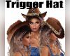 LeatherWesternTriggerHat