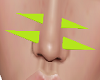Nose Spikes LimeGreen