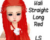Kali Straight Long Red 