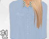 ! Light blue blouse