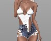 White Bodysuit Outfit RL
