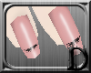 [D] Pink Vine Nails