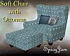 Soft Chair w/Ottman LtBl