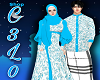 [C]Cp Blue Flo Muslim.F