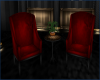 luxury chair set,red