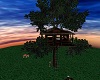 treehouse with wildlife