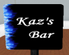 Kaz's Bar sign