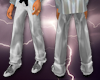 (W)WHITE FLASH PANTS