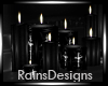  TR~Gothic Cross Candles