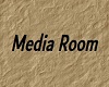 -T- Media Room Sign