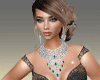 (7K)Emerald Jewelry Set
